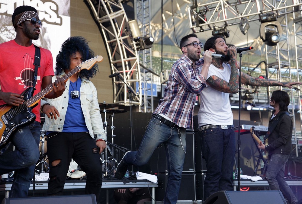 Gym Class Heroes;Adam Levine;<br>102.7 KIIS FM's Wango Tango 2012 - Show