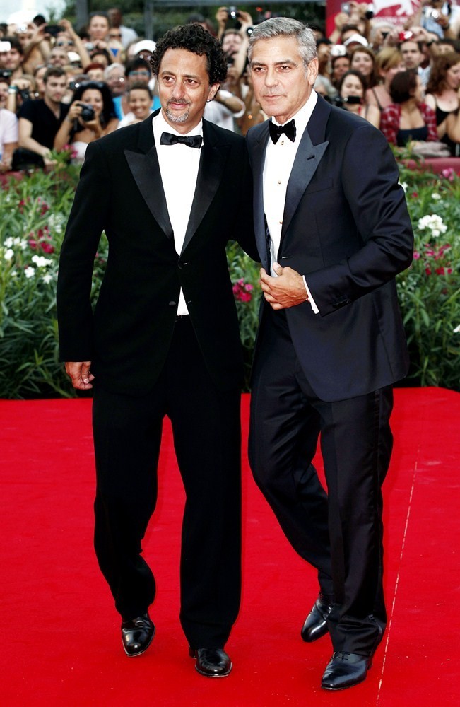 Grant Heslov;George Clooney;<br>68th Venice Film Festival - Day 1 - The Ides of March - Red Carpet