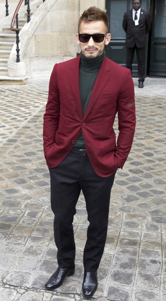 Hidetoshi Nakata;<br>Paris Fashion Week Spring/Summer 2013 - Balenciaga