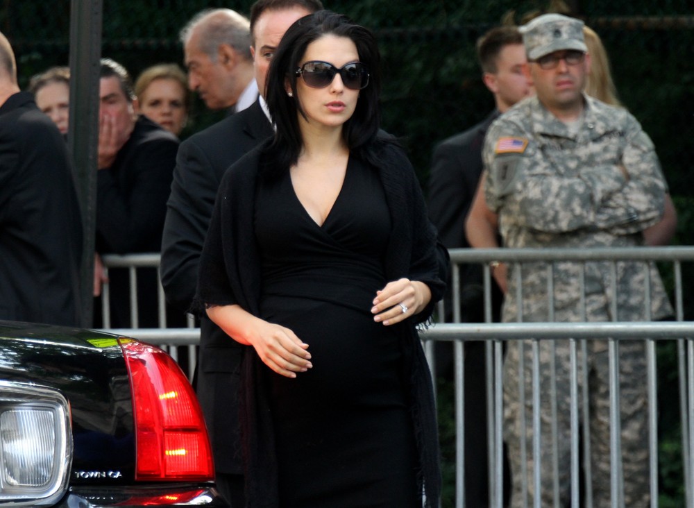Hilaria Thomas;<br>The Funeral Service for Actor James Gandolfini