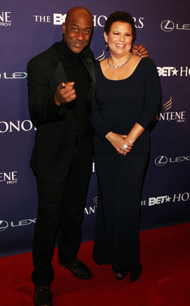 Stephen Hill;Debra L. Lee;<br>BET Honors 2013: Red Carpet Presented by Pantene - Arrivals