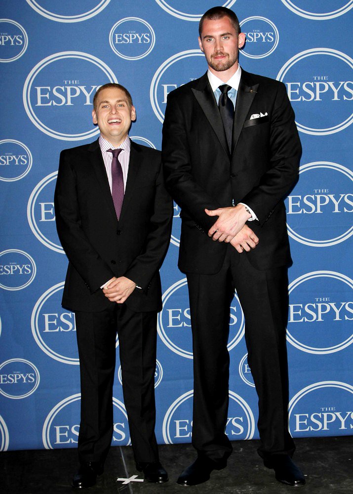 Jonah Hill;Kevin Love;<br>The 2011 ESPY Awards - Press Room