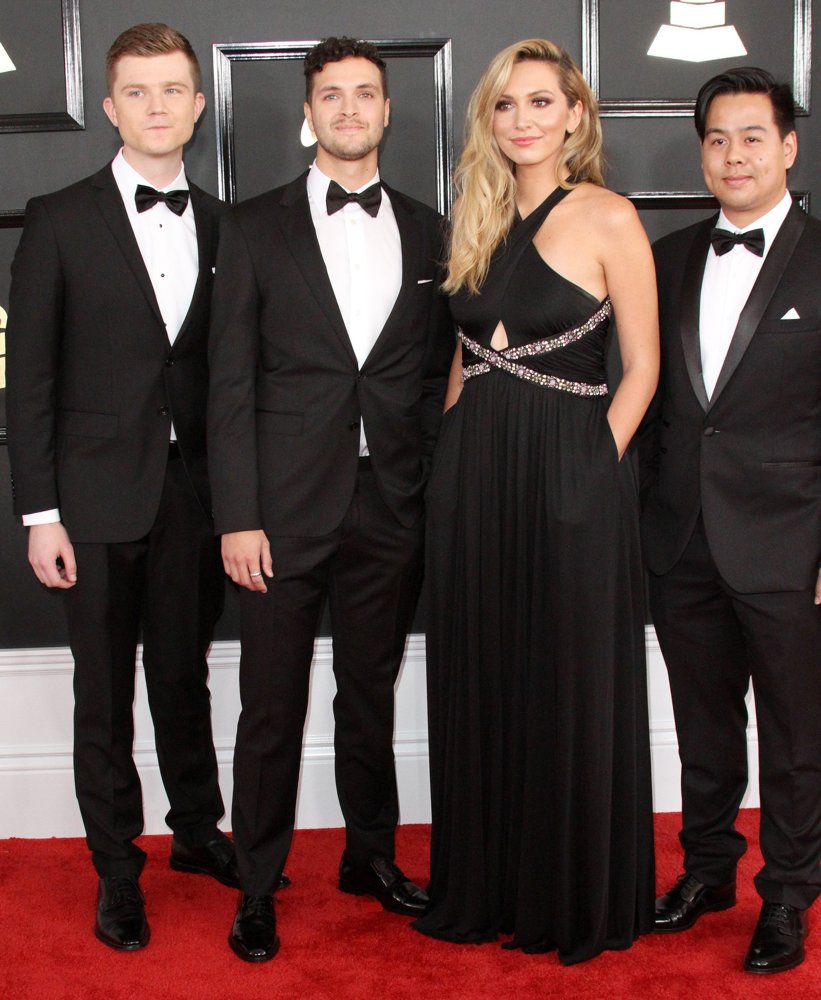 Hillsong Young & Free;<br>59th Annual GRAMMY Awards - Arrivals