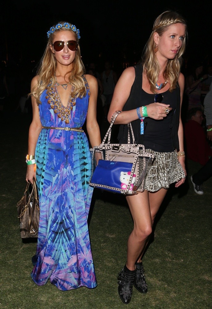 Nicky Hilton;Paris Hilton;<br>The 2013 Coachella Valley Music and Arts Festival - Week 1 Day 2