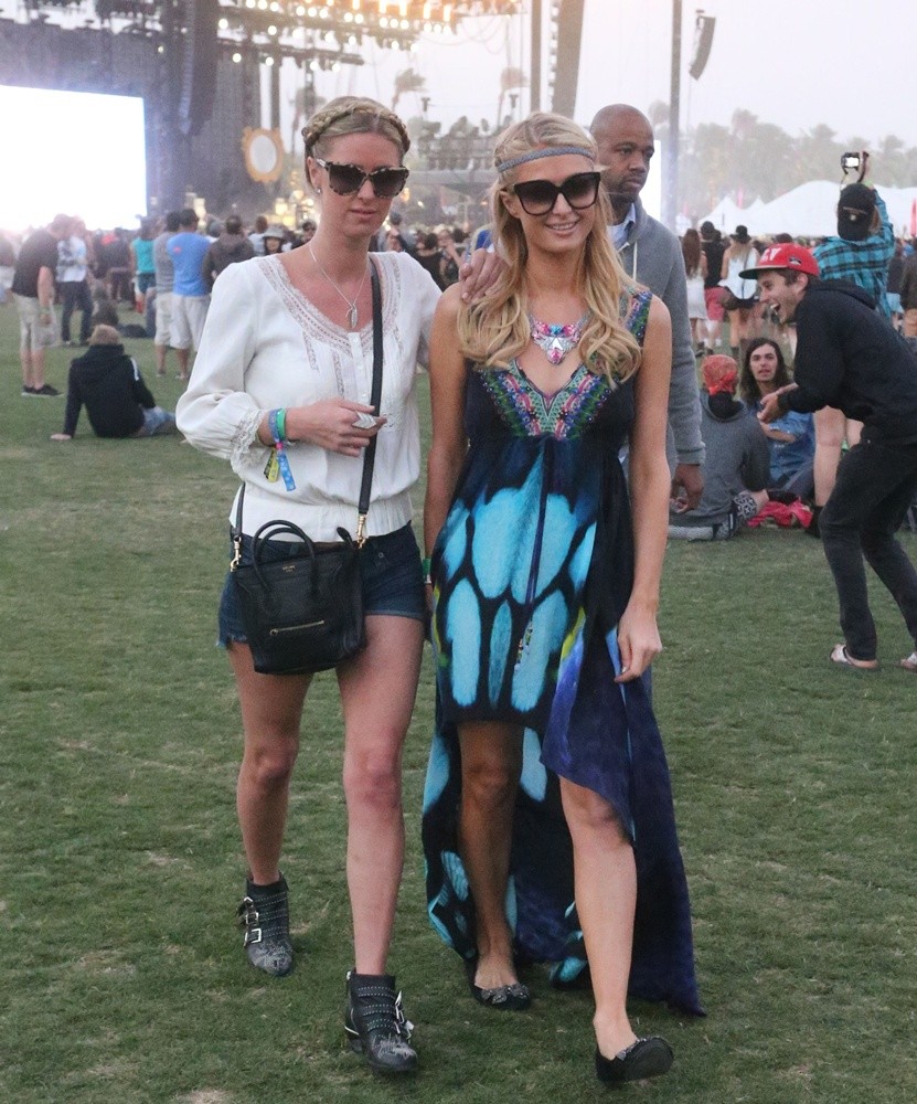 Nicky Hilton;Paris Hilton;<br>The 2013 Coachella Valley Music and Arts Festival - Week 1 Day 3