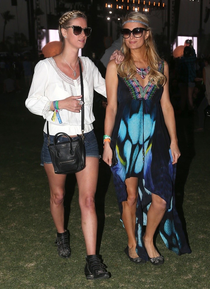 Nicky Hilton;Paris Hilton;<br>The 2013 Coachella Valley Music and Arts Festival - Week 1 Day 3