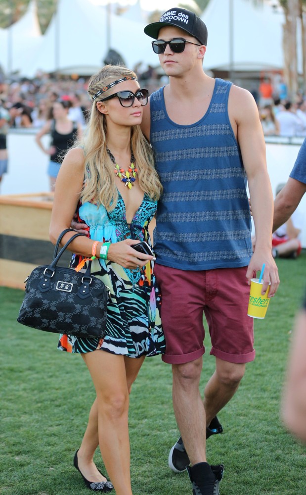 Paris Hilton;River Viiperi;<br>The 2013 Coachella Valley Music and Arts Festival - Week 1 Day 1