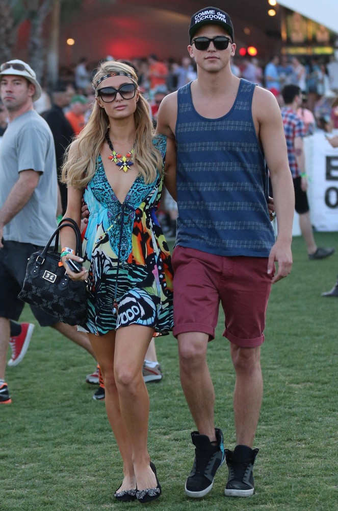 Paris Hilton;River Viiperi;<br>The 2013 Coachella Valley Music and Arts Festival - Week 1 Day 1
