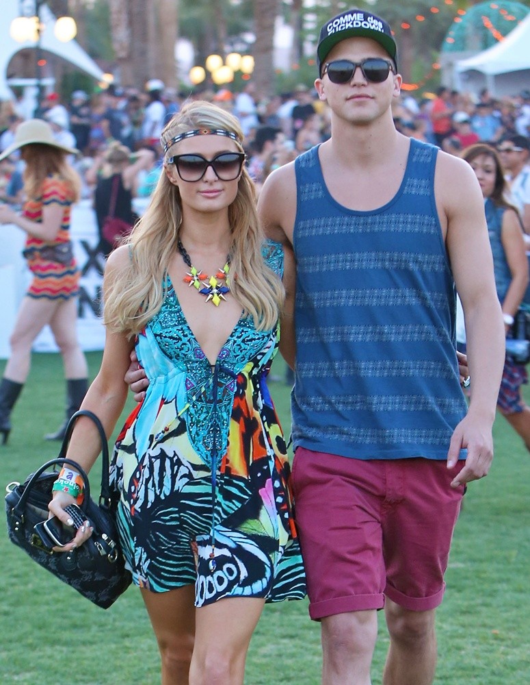 Paris Hilton;River Viiperi;<br>The 2013 Coachella Valley Music and Arts Festival - Week 1 Day 1
