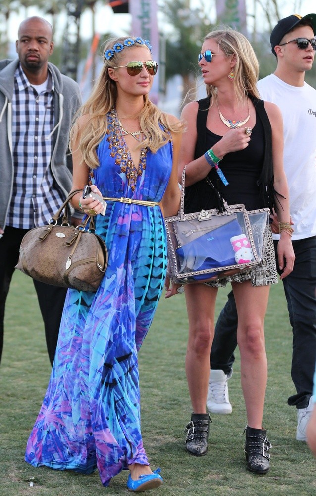 Paris Hilton;Nicky Hilton;River Viiperi;<br>The 2013 Coachella Valley Music and Arts Festival - Week 1 Day 2
