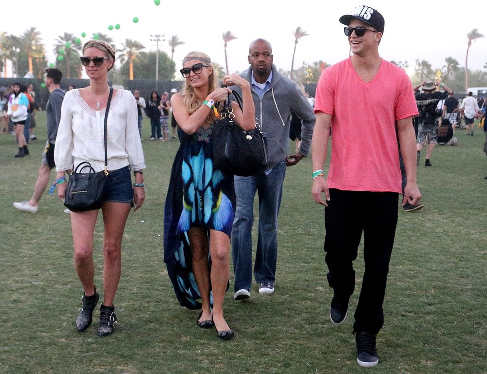 Nicky Hilton;Paris Hilton;River Viiperi;<br>The 2013 Coachella Valley Music and Arts Festival - Week 1 Day 3