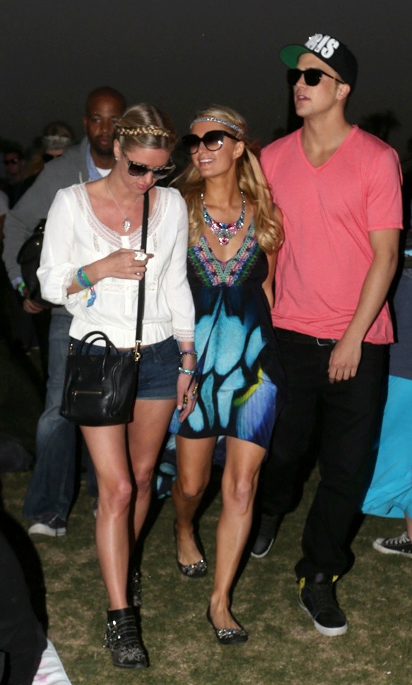 Nicky Hilton;Paris Hilton;River Viiperi;<br>The 2013 Coachella Valley Music and Arts Festival - Week 1 Day 3