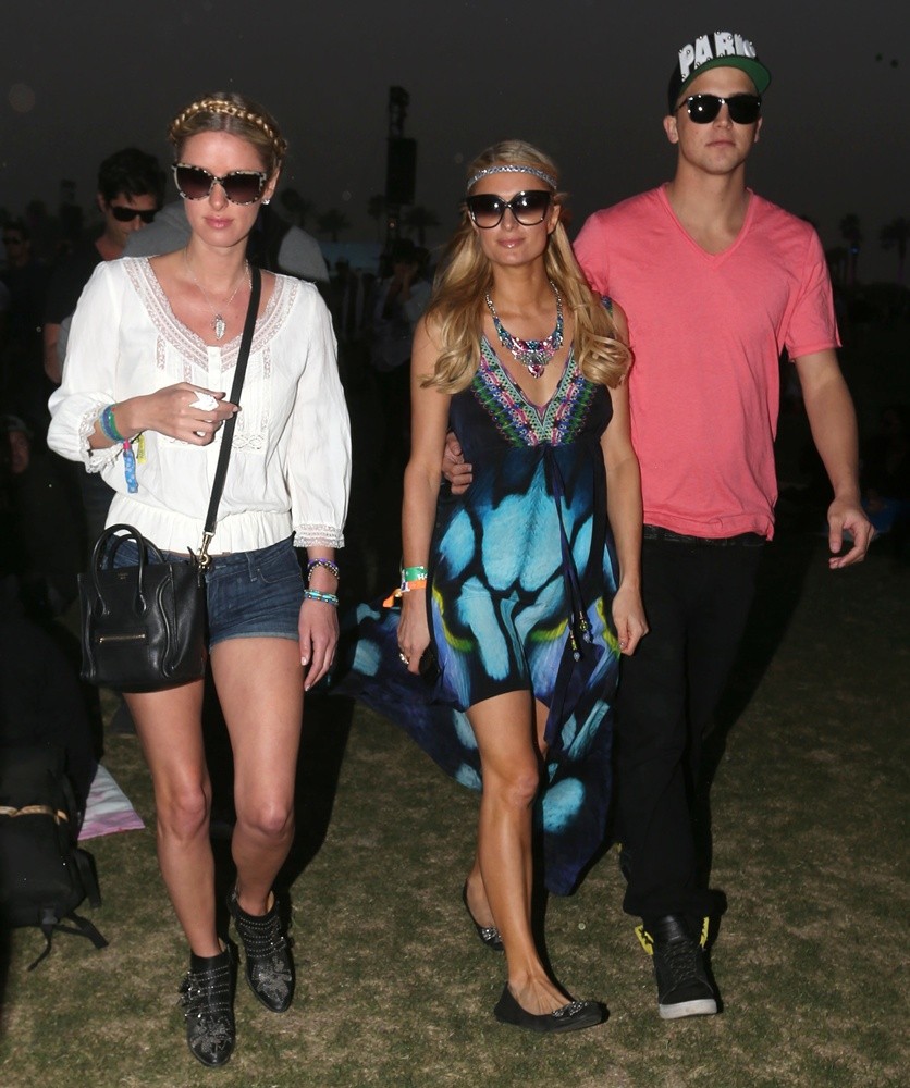 Nicky Hilton;Paris Hilton;River Viiperi;<br>The 2013 Coachella Valley Music and Arts Festival - Week 1 Day 3