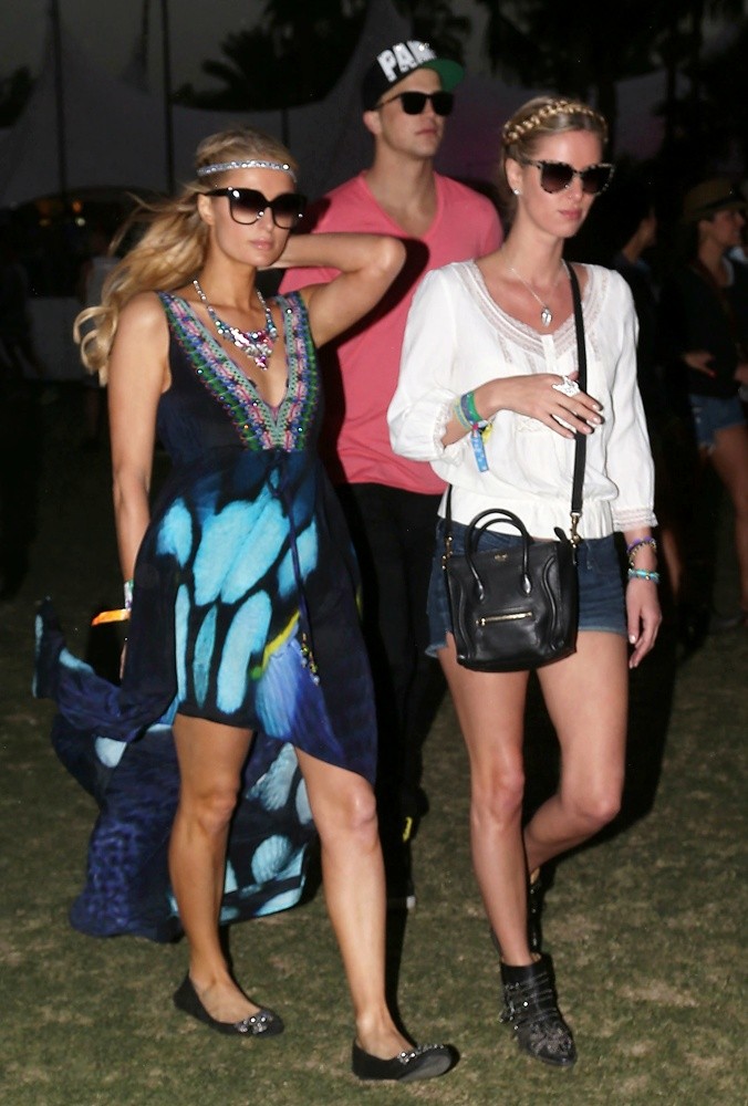 Paris Hilton;River Viiperi;Nicky Hilton;<br>The 2013 Coachella Valley Music and Arts Festival - Week 1 Day 3