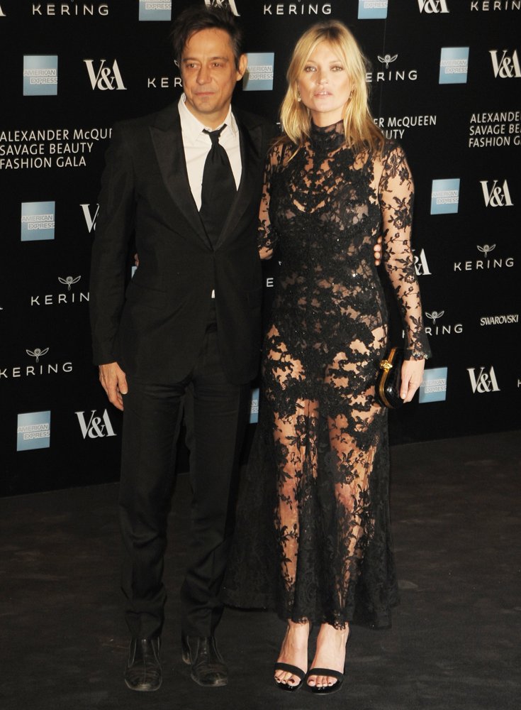 Jamie Hince;Kate Moss;<br>Alexander McQueen: Savage Beauty - Private View - Red Carpet Arrivals