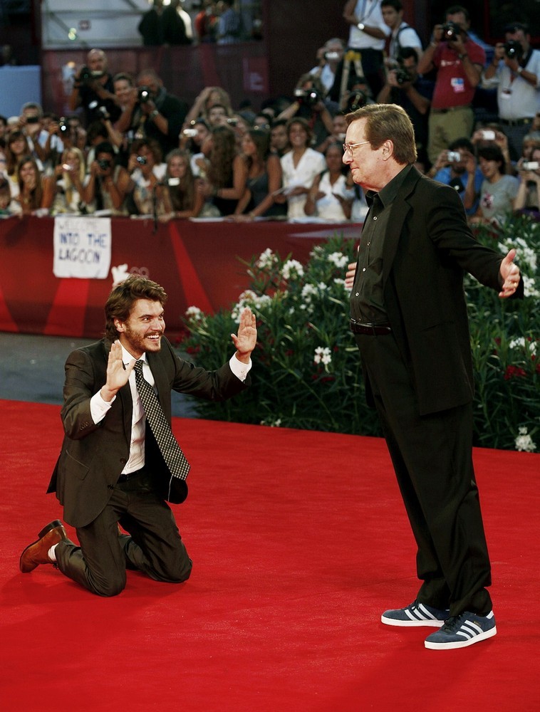 Emile Hirsch;William Friedkin;<br>The 68th Venice Film Festival - Day 9 - Killer Joe - Premiere