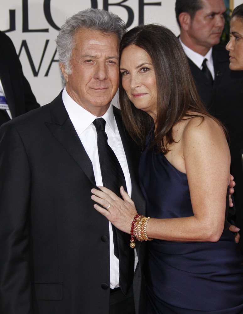 Dustin Hoffman;Lisa Gottsegen;<br>The 69th Annual Golden Globe Awards - Arrivals