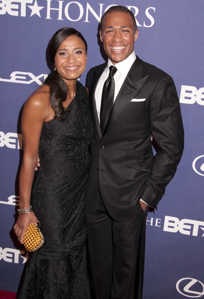 Marilee Fiebig;T.J. Holmes;<br>BET Honors 2012 - Red Carpet Arrivals