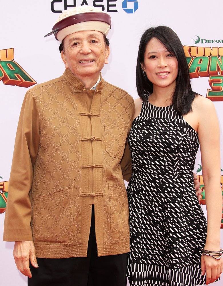 James Hong;April Hong;<br>World Premiere of Kung Fu Panda 3 - Arrivals