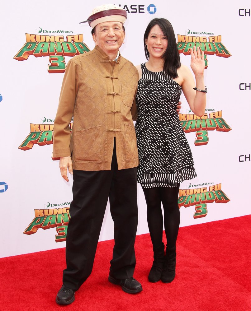 James Hong;April Hong;<br>World Premiere of Kung Fu Panda 3 - Arrivals