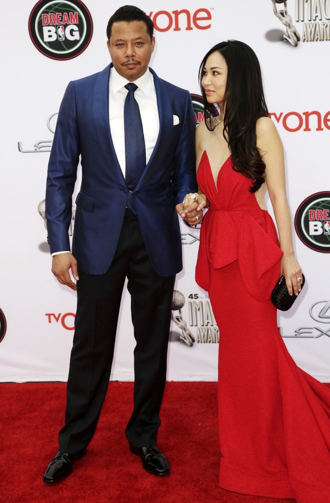 Terrence Howard, Miranda Howard<br>45th NAACP Image Awards - Arrivals