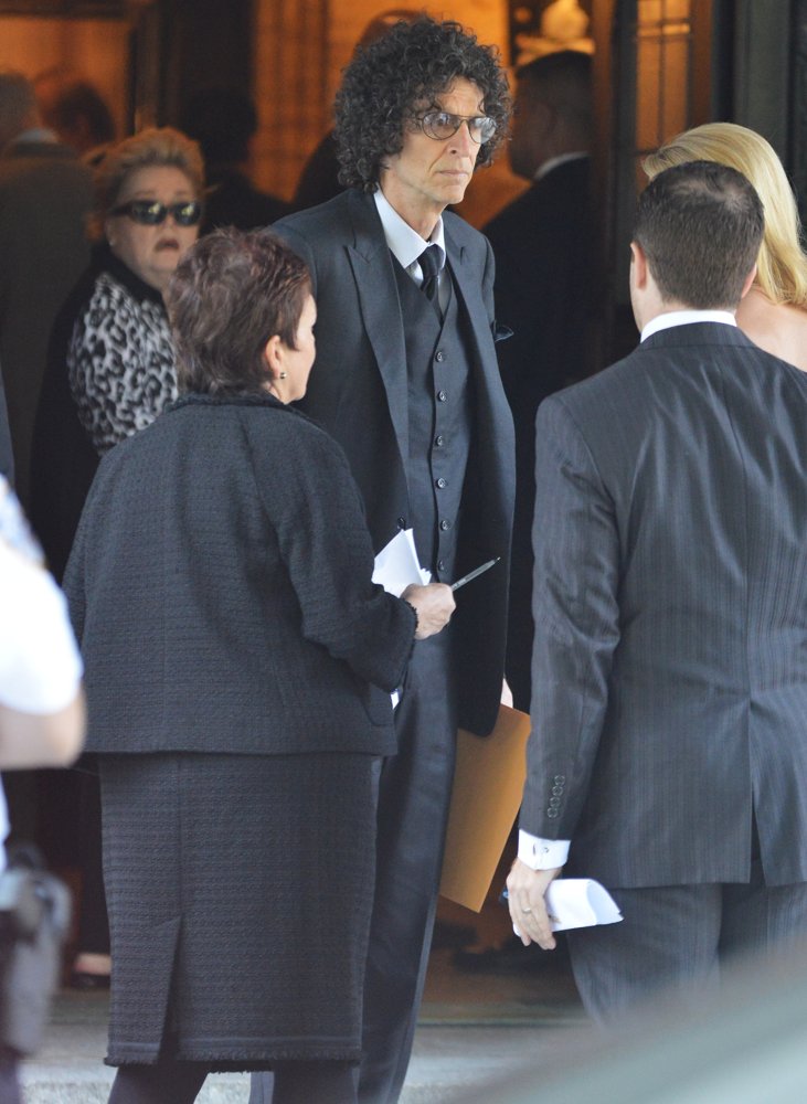 Howard Stern;<br>Joan Rivers Memorial Service