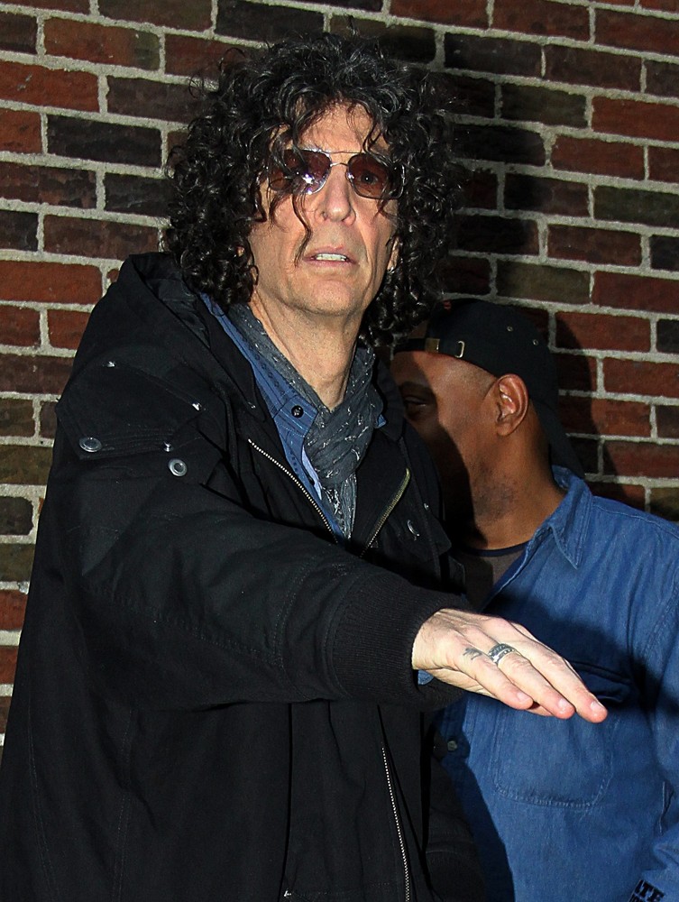 Howard Stern;<br>Celebrities at The Ed Sullivan Theater to Appear on The Late Show with David Letterman