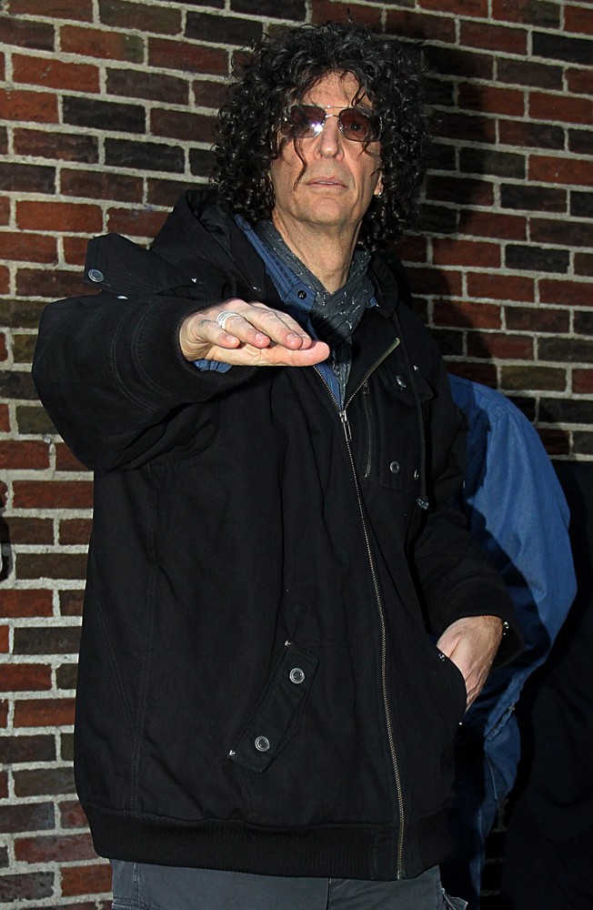 Howard Stern;<br>Celebrities at The Ed Sullivan Theater to Appear on The Late Show with David Letterman
