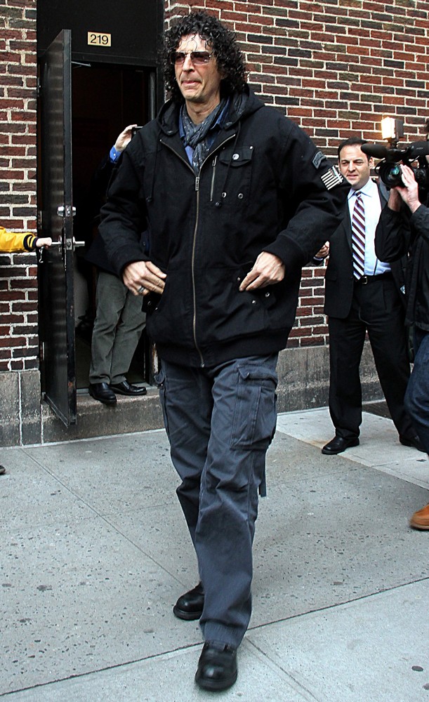 Howard Stern;<br>Celebrities at The Ed Sullivan Theater to Appear on The Late Show with David Letterman
