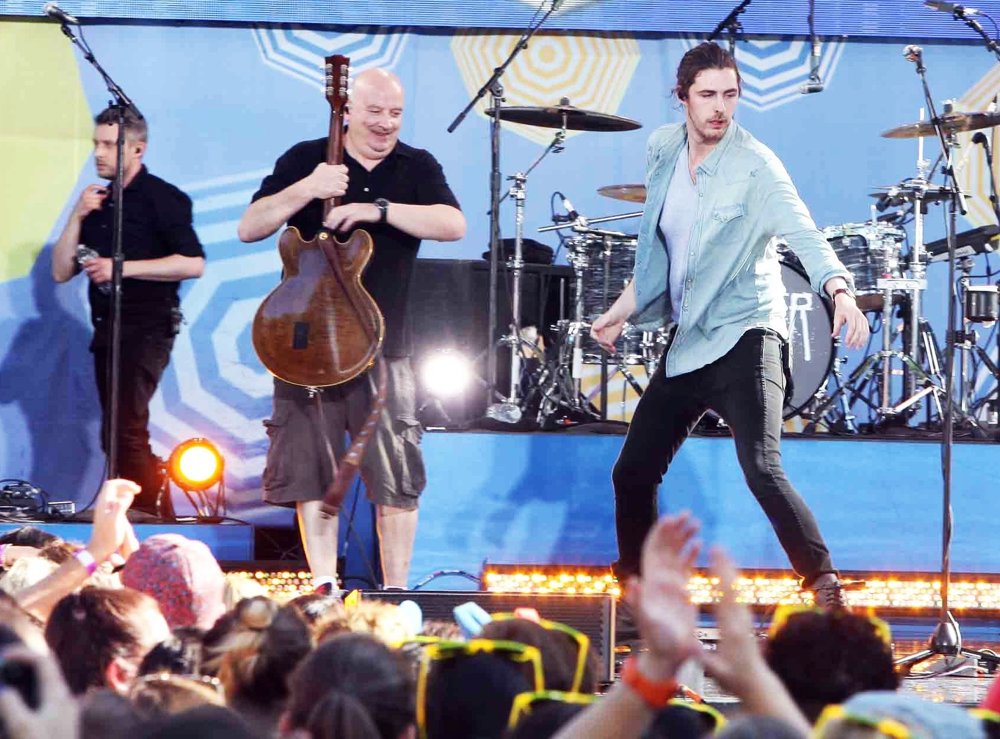 Hozier;<br>Hozier Oerforms on The Good Morning America Summer Concert Series