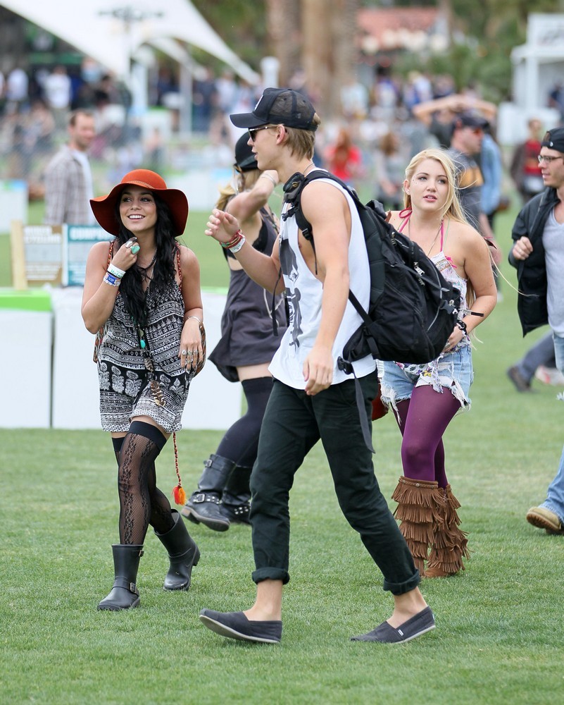 Vanessa Hudgens;Austin Butler;<br>Celebrities at The 2012 Coachella Valley Music and Arts Festival - Day 1