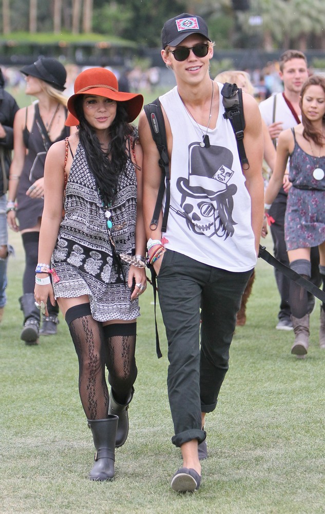 Vanessa Hudgens;Austin Butler;<br>Celebrities at The 2012 Coachella Valley Music and Arts Festival - Day 1