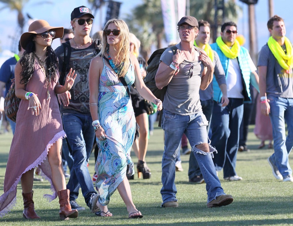 Vanessa Hudgens;Austin Butler;<br>Celebrities at The 2012 Coachella Valley Music and Arts Festival - Day 2
