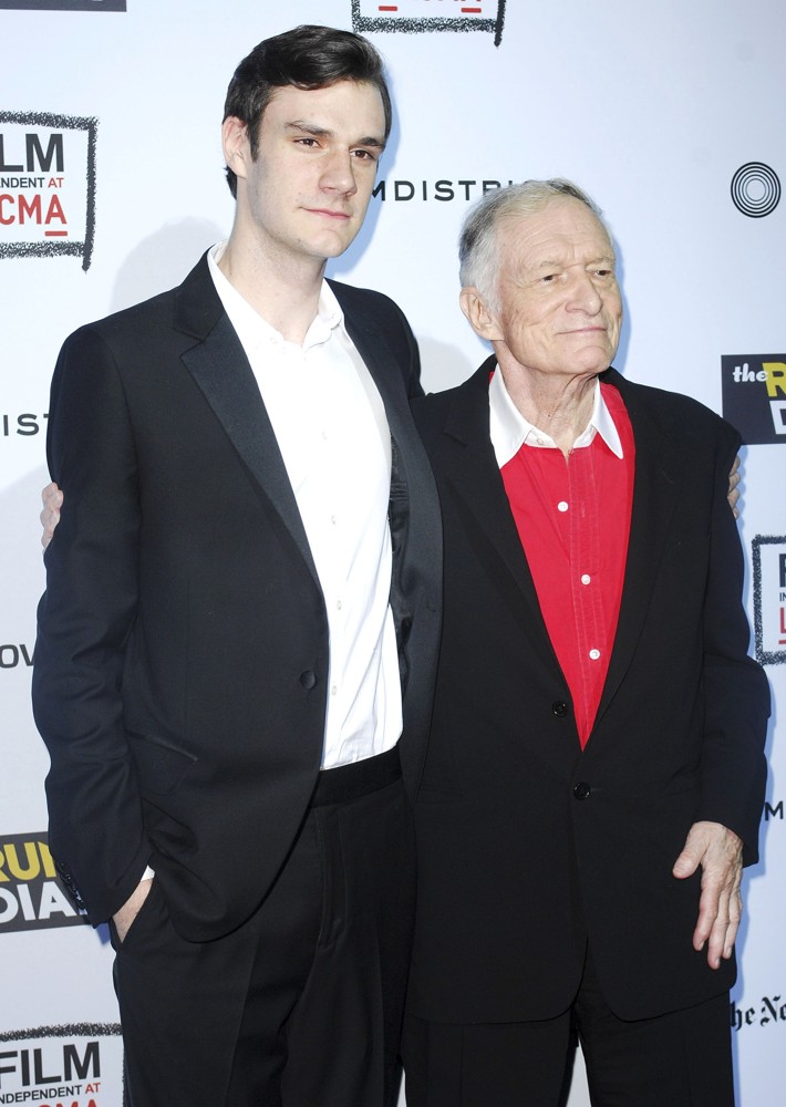 Hugh Hefner;<br>The Rum Diary Premiere - Arrivals