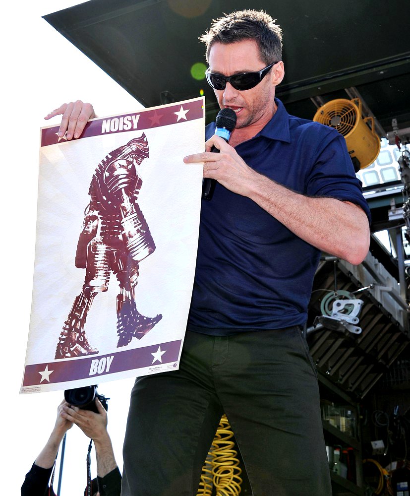 Hugh Jackman;<br>2011 Comic Con Convention - Day 1 - Real Steel Photocall
