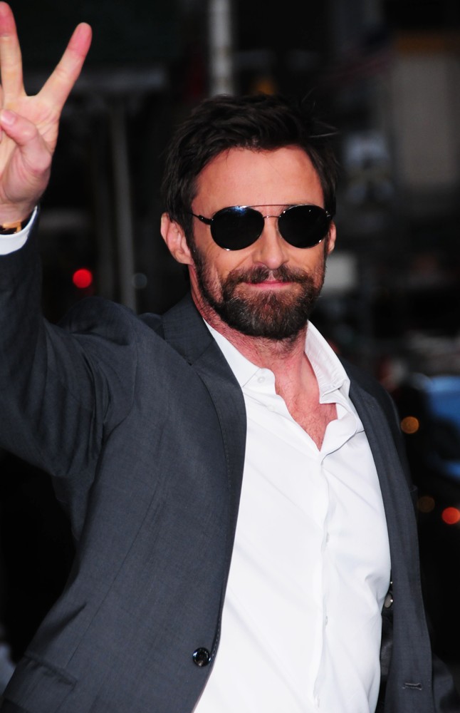 Hugh Jackman;<br>Celebrities for The Late Show with David Letterman