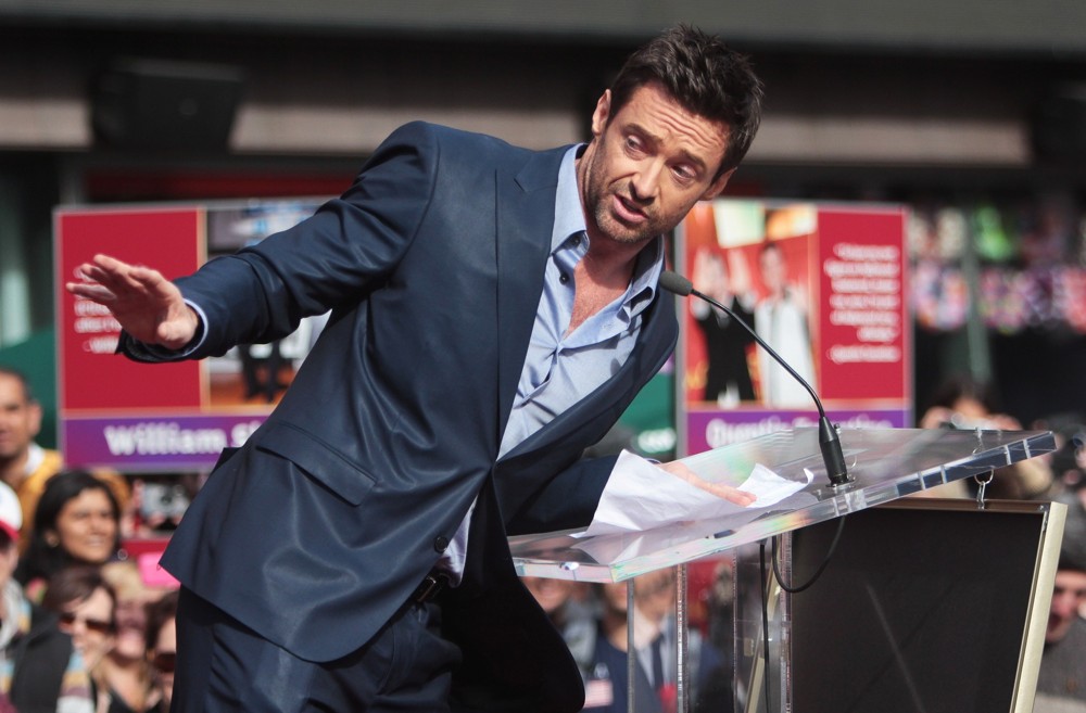 Hugh Jackman;<br>Hugh Jackman Is Honoured with A Hollywood Star on The Hollywood Walk of Fame