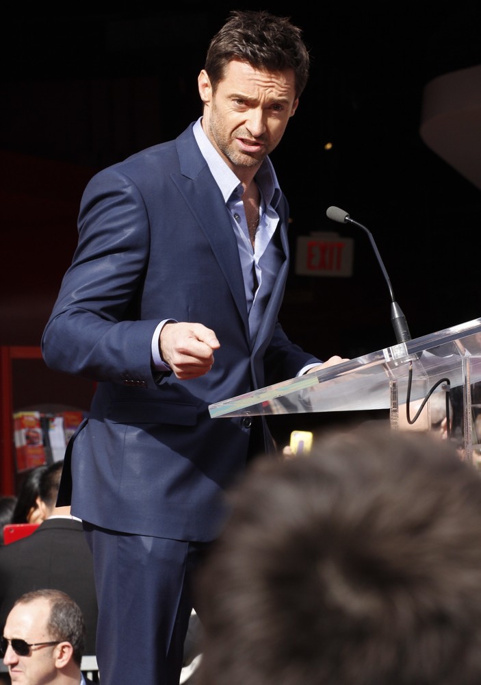 Hugh Jackman;<br>Hugh Jackman Is Honoured with A Hollywood Star on The Hollywood Walk of Fame