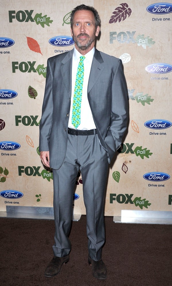 Hugh Laurie;<br>The 7th Annual FOX Fall Eco-Casino Party - Arrivals
