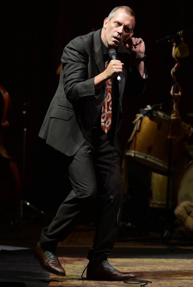 Hugh Laurie Performing on Stage at Hammersmith Apollo