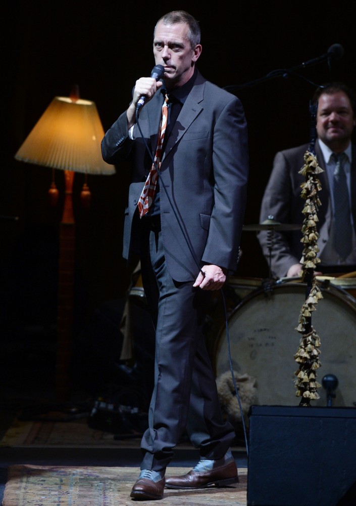 Hugh Laurie;<br>Hugh Laurie Performing on Stage at Hammersmith Apollo