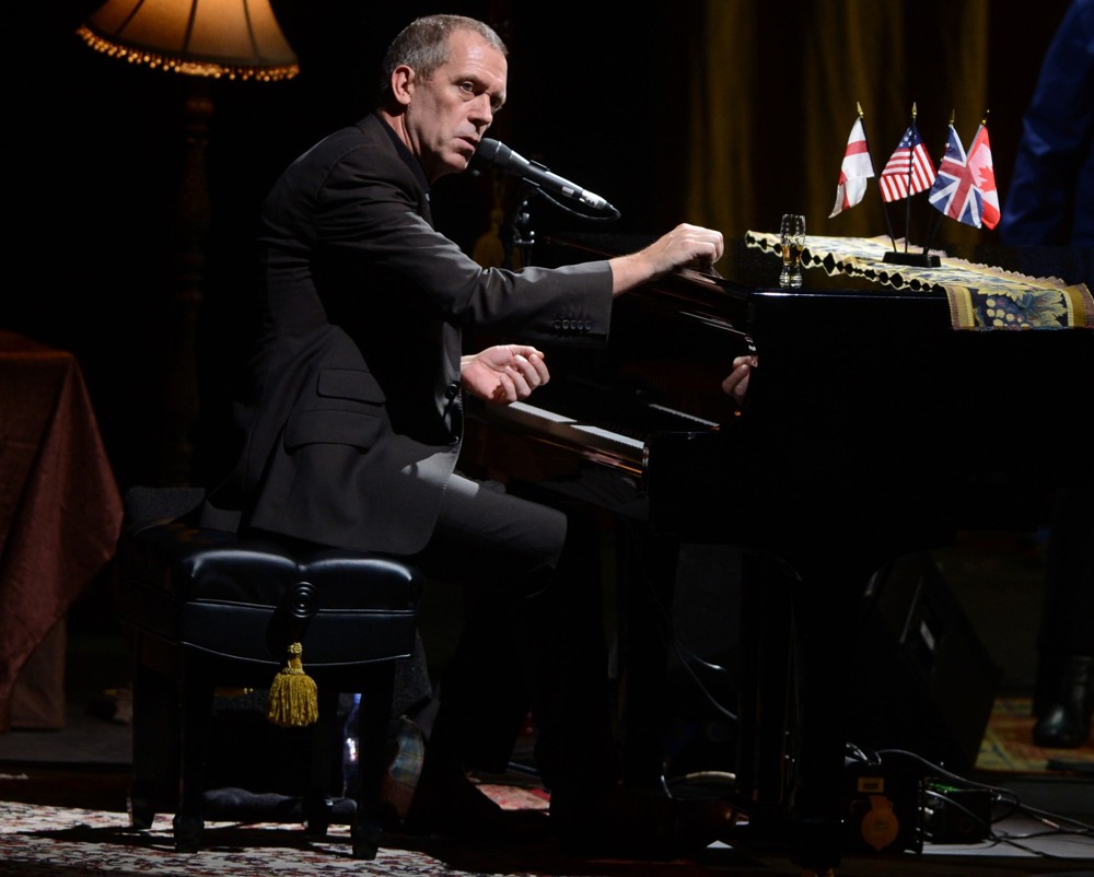 Hugh Laurie;<br>Hugh Laurie Performing on Stage at Hammersmith Apollo