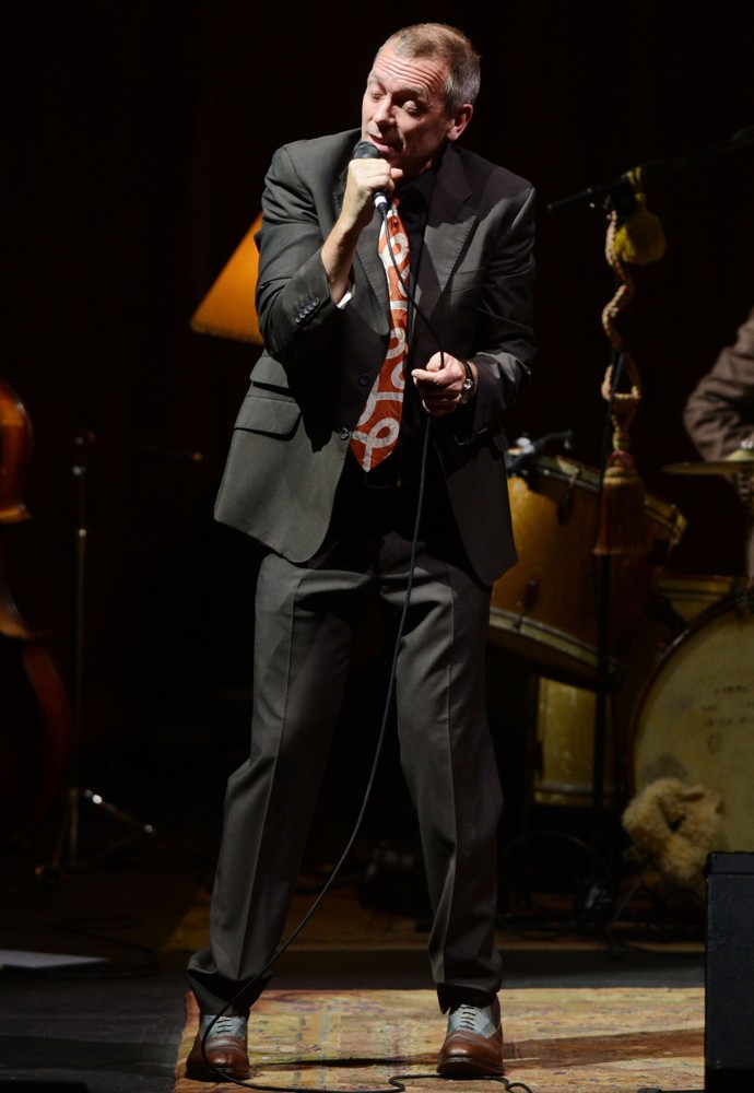 Hugh Laurie;<br>Hugh Laurie Performing on Stage at Hammersmith Apollo