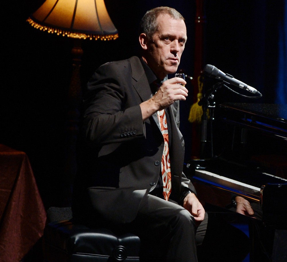 Hugh Laurie;<br>Hugh Laurie Performing on Stage at Hammersmith Apollo