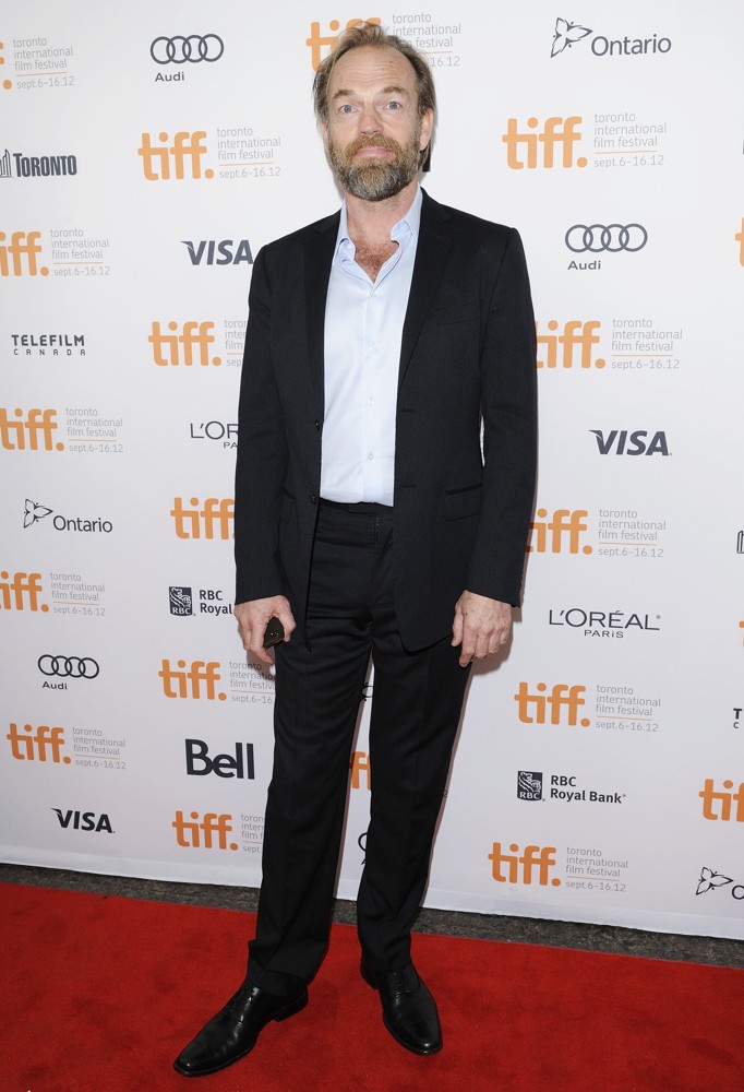 Hugo Weaving;<br>Cloud Atlas Premiere Arrivals - During The 2012 Toronto International Film Festival
