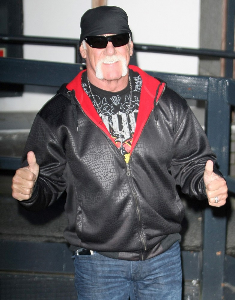 Hulk Hogan;<br>Celebrities at ITV Studios