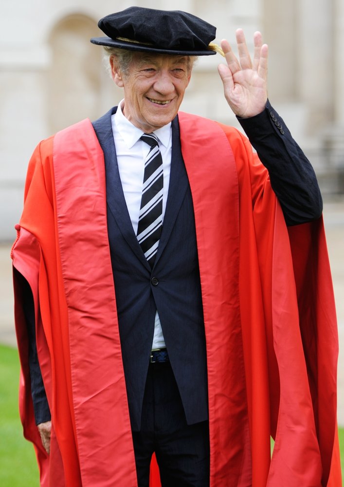Ian McKellen;<br>Ian McKellen Receives An Honorary Degree from Cambridge University