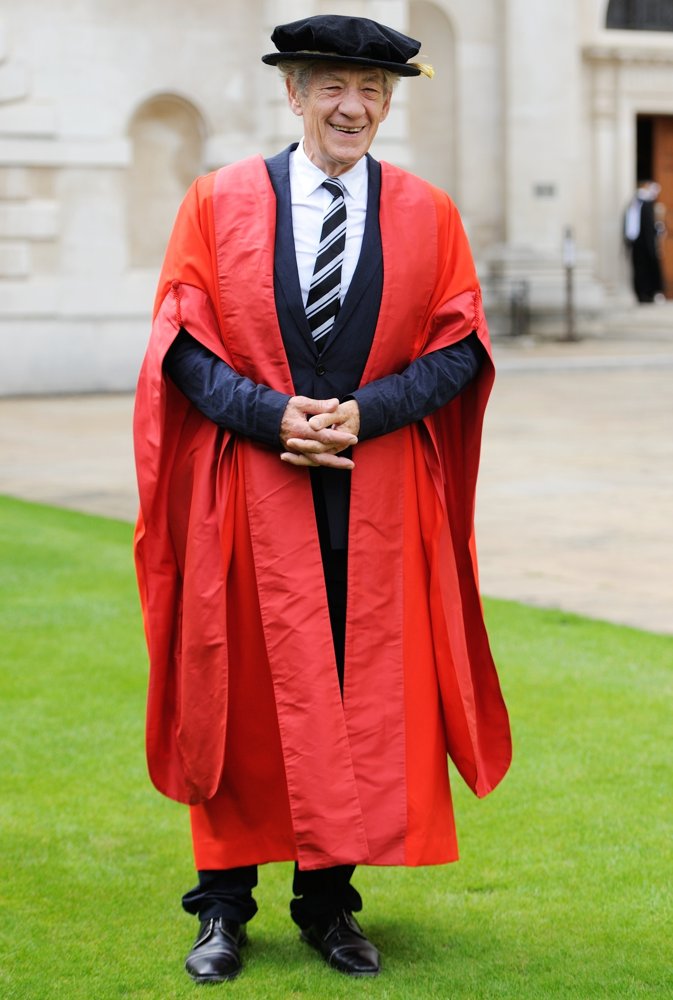 Ian McKellen;<br>Ian McKellen Receives An Honorary Degree from Cambridge University