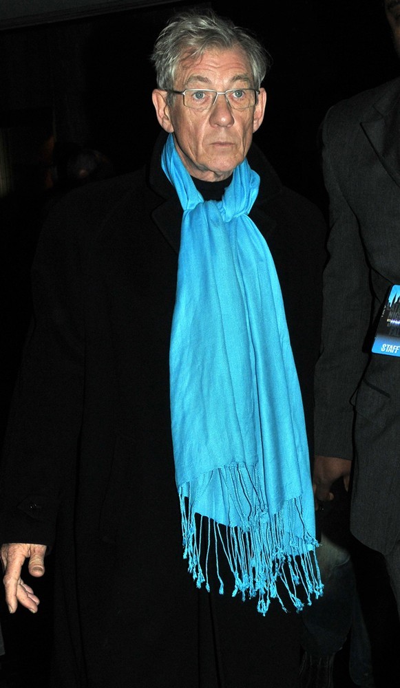 Ian McKellen;<br>Ian McKellen at NBC Studios to Appear on Late Night with Jimmy Fallon