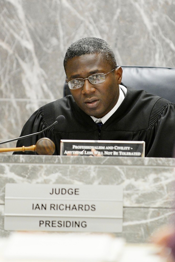 Ian Richards;<br>Attorney Adam B. Swickle Entered A Not Guilty Plea on Behalf of Chad Ochocinco to Judge Ian Richards